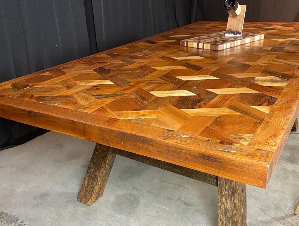 Mosaic Wood Table